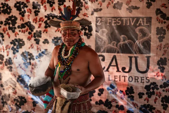 Escritores indígenas se reúnem para o Festival Caju de Leitores