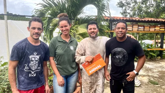 Governo da Bahia fortalece a apicultura no Recôncavo com entrega de 220 kits