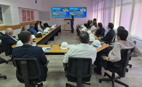 Representantes da Federação das Indústrias do Estado de Goiás visitam unidade da Braskem no Polo Industrial de Camaçari